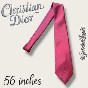 Christian Dior Necktie | 56 Inches Long | 2 15/16”Wide